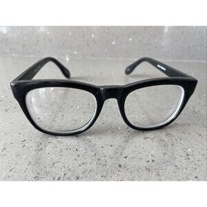 MODERN OPTICAL COSMO PLASTIC EYEGLASSES Frames ONLY 48-20-145 BLACK full rim